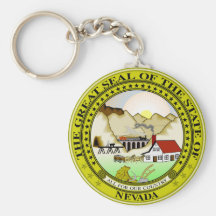Nevada-Staats-Siegel Keychain Schlüsselanhänger