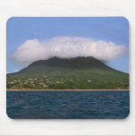 Nevis-Insel vom Meer Mauspads