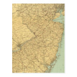 New-Jersey Karte Postkarten