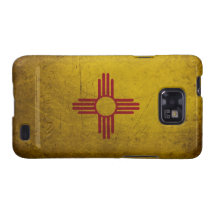 New Mexico Flag Grunge look Galaxy S2 Case