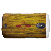 New Mexico flag rustic wood Galaxy Nexus Case