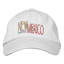New Mexiko-Eingeborener Bestickte Baseballmütze