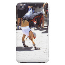 New York Breakdancer Rapper Case- on Her hands! Barely There iPod Cases