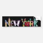 New York City Autoaufkleber