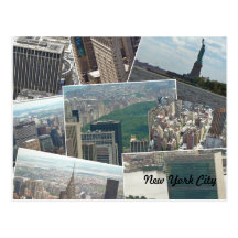 New York City Manhattan Multiview Postkarten