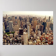 New York City von oben Posterdrucke
