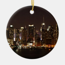 New- York CitySkyline Weihnachtsbaum Ornament
