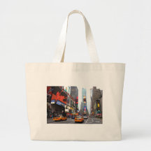 New- York CityTimes Square Leinentaschen