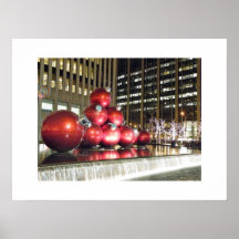 New- York Cityweihnachten Plakatdrucke
