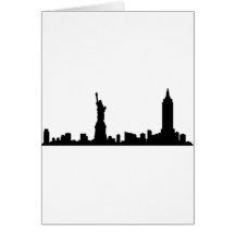 New York Grußkarte