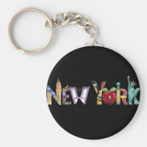 New York keychain Schlüsselanhänger