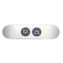 New York, USA Individuelle Skateboards