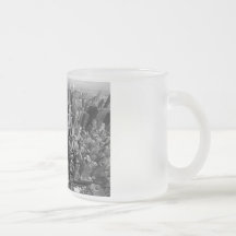 New York von oben Kaffee Tasse