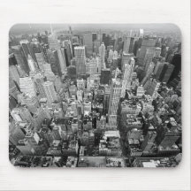 New York von oben Mousepads