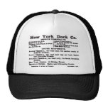 New- Yorkdock-Firmeneisenbahn Retrokultkappe