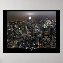 New- Yorkplakat-Stadtbild-New- Yorknachtdruck