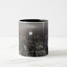 New- Yorkschalen-Stadtbild-New- Yorknachtbecher Kaffeetasse