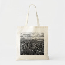 New- YorkSkyline Leinentasche