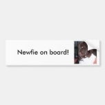 Newfy Mädchen Auto Sticker