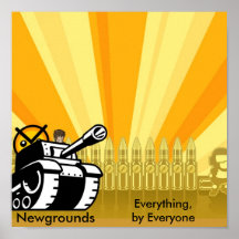 Newgrounds Plakat