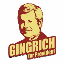 Newt- Gingrichpropaganda Photofigur