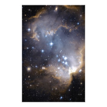 NGC 602 helle Sterne Druckpapier