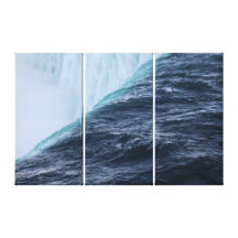Niagara-Fall-Nahaufnahme eingewickelte Leinwand Galerie Gefaltete Leinwand