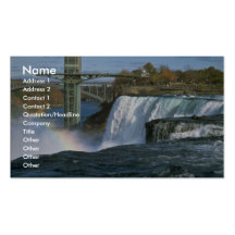 Niagara Falls, New York, USA Visitenkarte