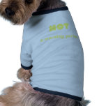 NICHT eine Morgenperson Haustier T-shirts