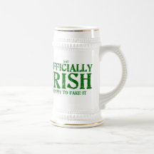(nicht) offiziell Iren Tee Tasse