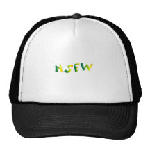 Nicht sicher für Arbeit (NSFW coole Brise) Retro Cap