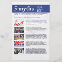Nichts britischer Mythos- Flyer