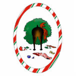 Nichts Hintern eine Minutepin-Weihnachtsverzierung Photoskulptur