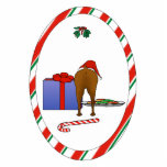 Nichts Hintern eine Minutepin-Weihnachtsverzierung Photo Figur