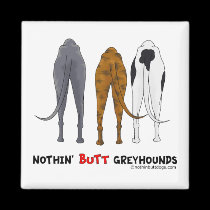 Nichts Hintern-Windhunde magnete