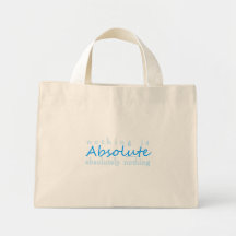 NICHTS IST ABSOLUT (GRAU) TASCHE