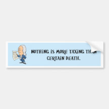 Nichts-sein-mehr-besteuern-als-bestimmttod Autosticker