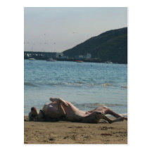Nickerchen-Zeit… Postkarte