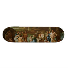 Nicolas Poussin Art Custom Skate Board
