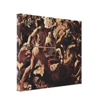 Nicolas Poussin - Joseph gegen das Amorites Leinwanddrucke