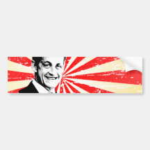 Nicolas Sarkozy Auto Sticker