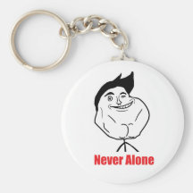Nie allein - Keychain Schlüsselbänder