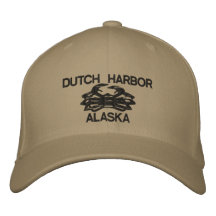 Niederländische gestickter Hut Hafen-Alaskas König Bestickte Mützen