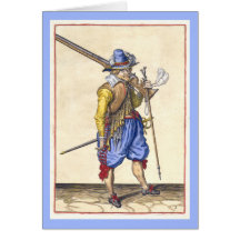 Niederländischer Soldat des 17. Jahrhunderts- Gruß