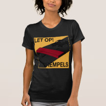 Niederländisches Bremsschwellezeichen T-shirts