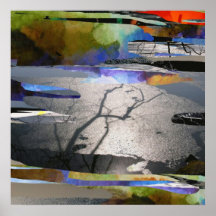 Niederlassung Ice_Abstract Kunst Plakat