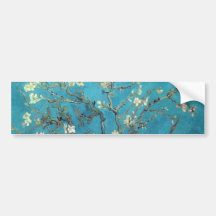 Niederlassungen mit Mandel-Blüte - Van Gogh Autoaufkleber