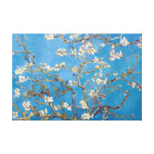 Niederlassungen mit Mandel-Blüte Van Gogh Leinwand Druck