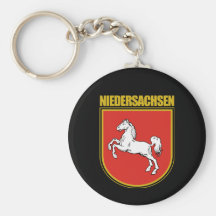 Niedersachsen (Niedersachsen) COA Schlüsselbänder