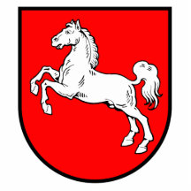 Niedersachsen Wappen Foto Figuren